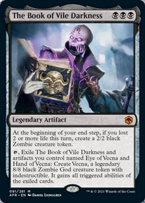 The Book of Vile Darkness ~ Adventures in the Forgotten Realms [ NM ] [ MTG ]