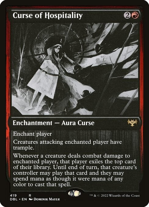 Curse of Hospitality ~ Double Feature [ NearMint ] [ Magic MTG ]