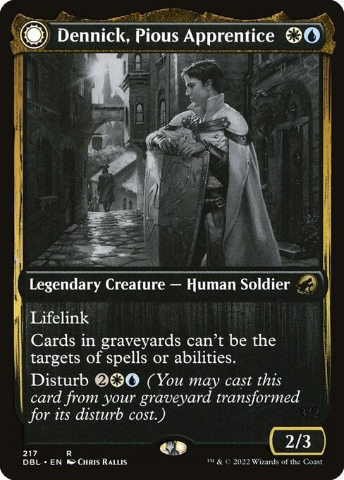 Dennick, Pious Apprentice ~ Double Feature [ NearMint ] [ Magic MTG ]