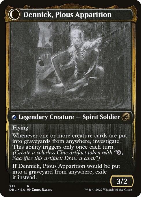 Dennick, Pious Apprentice ~ Double Feature [ NearMint ] [ Magic MTG ]