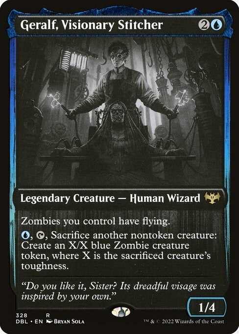 Geralf, Visionary Stitcher ~ Double Feature [ NearMint ] [ Magic MTG ]