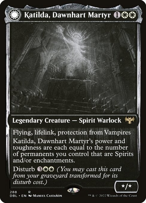Katilda, Dawnhart Martyr ~ Double Feature [ NearMint ] [ Magic MTG ]
