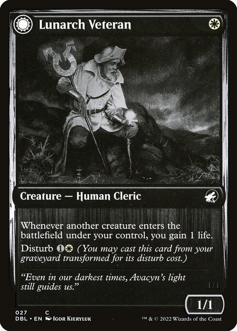Lunarch Veteran / Luminous Phantom ~ Double Feature [ NearMint ] [ Magic MTG ]