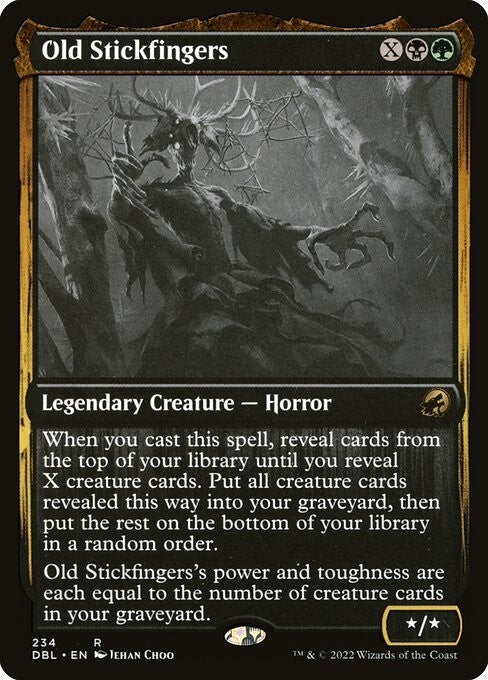 Old Stickfingers ~ Double Feature [ NearMint ] [ Magic MTG ]