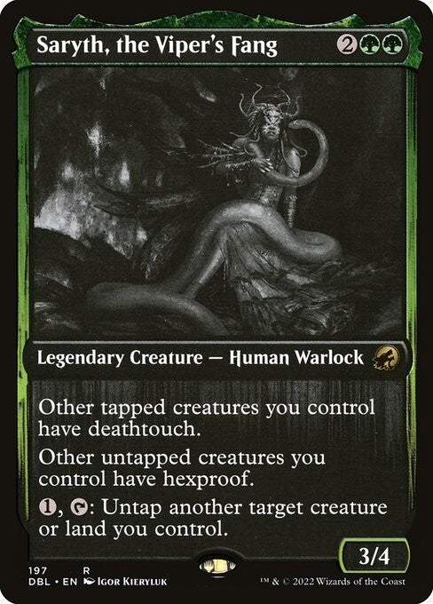 Saryth, the Viper's Fang ~ Double Feature [ NearMint ] [ Magic MTG ]