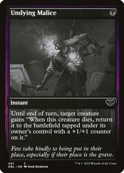 Undying Malice ~ Double Feature [ NearMint ] [ Magic MTG ]