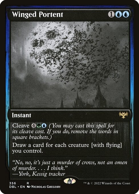 Winged Portent ~ Double Feature [ NearMint ] [ Magic MTG ]