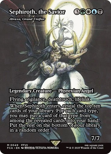 Sephiroth, the Savior (Atraxa, Grand Unifier) ~ Final Fantasy [ NM ] [ MTG ]