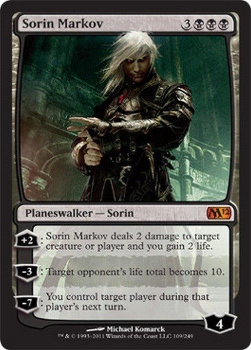 Sorin Markov ~ Magic 2012 [ Excellent ] [ Magic MTG ]