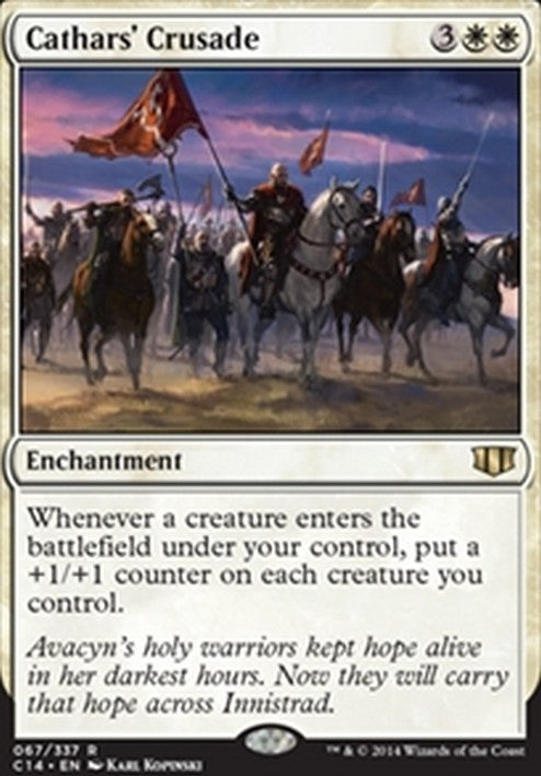 Cathars' Crusade ~ Commander 2014 [ NearMint ] [ Magic MTG ]