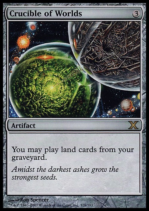 Crucible of Worlds ~ Tenth Edition [ NearMint ] [ Magic MTG ]