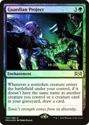 FOIL Guardian Project ~ Prerelease Ravnica Allegiance [ NearMint ] [ Magic MTG ]