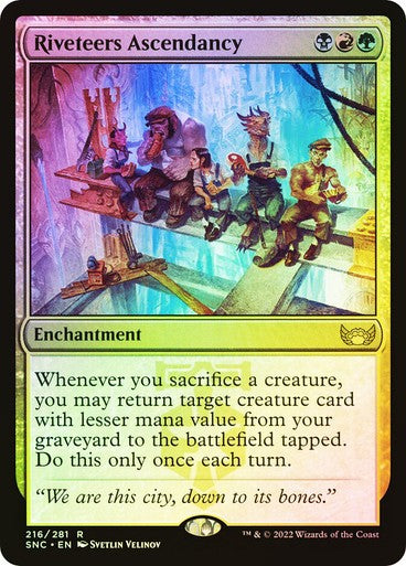 FOIL Riveteers Ascendancy ~ Streets of New Capenna [ NearMint ] [ Magic MTG ]