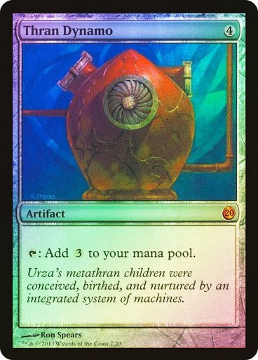 FOIL Thran Dynamo ~ From the Vault [ Excellent ] [ Magic MTG ]