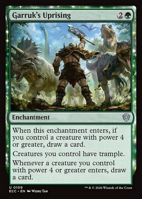 Garruk's Uprising ~ Commander: Lorwyn Eclipsed [ NM ] [ Magic MTG ]
