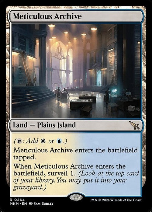 Meticulous Archive ~ Murders at Karlov Manor [ NM ] [ Magic MTG ]