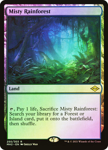FOIL Misty Rainforest ~ Modern Horizons 2 [ NearMint ] [ Magic MTG ]