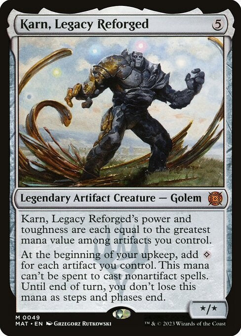 Karn, Legacy Reforged ~ March of the Machine: The Aftermath [ NM ] [ MTG ]