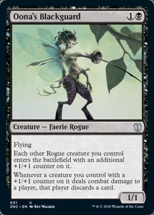 Oona's Blackguard ~ Commander: Zendikar Rising [ NearMint ] [ Magic MTG ]