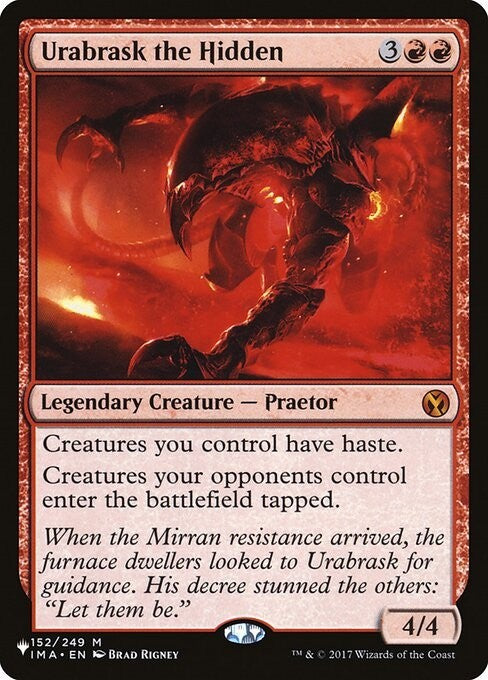 Urabrask the Hidden ~ The List [ NearMint ] [ Magic MTG ]