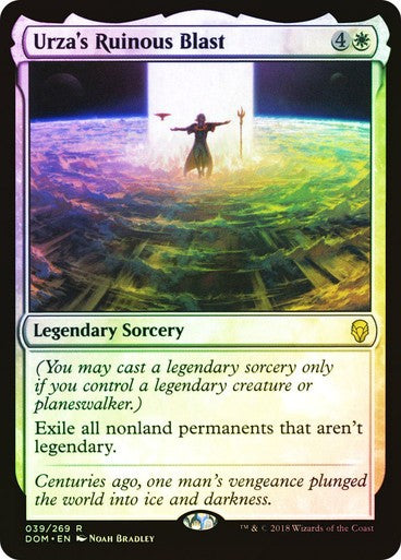 FOIL Urza's Ruinous Blast ~ Dominaria [ NearMint ] [ Magic MTG ]