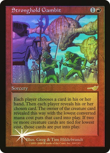 FOIL Stronghold Gambit ~ Nemesis [ PLAYED ] [ Magic MTG ]