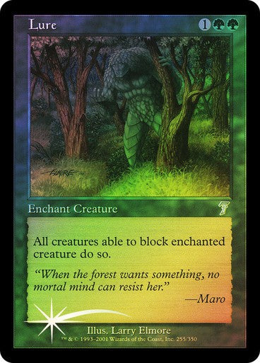 FOIL Lure ~ Seventh Edition [ Excellent ] [ Magic MTG ]