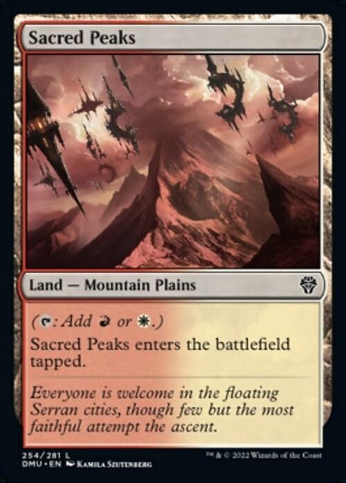 10 x FOIL Dominaria United Dual Lands ( Full Set = 1 of each ) [ NM ] [ MTG ]