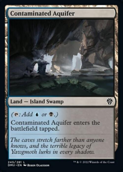 10 x FOIL Dominaria United Dual Lands ( Full Set = 1 of each ) [ NM ] [ MTG ]