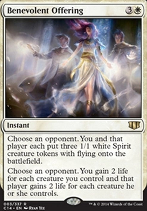 Benevolent Offering ~ Commander 2014 [ Excellent ] [ Magic MTG ]