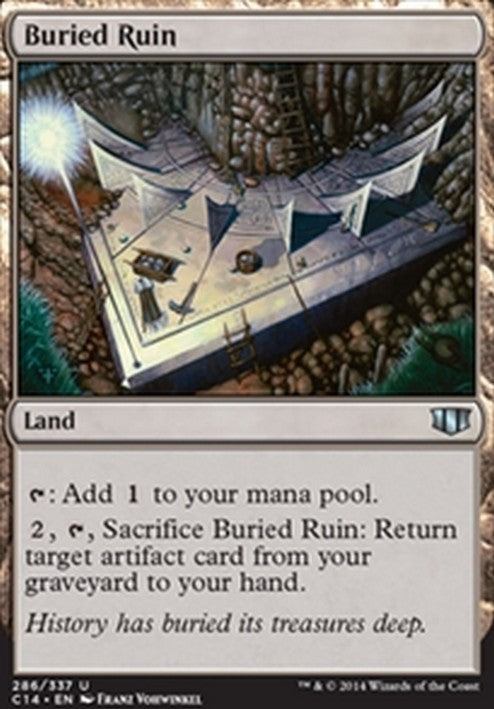 Buried Ruin ~ Commander 2014 [ Excellent ] [ Magic MTG ]