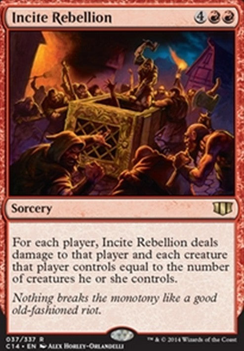 Incite Rebellion ~ Commander 2014 [ Excellent ] [ Magic MTG ]