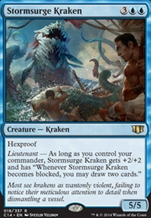 Stormsurge Kraken ~ Commander 2014 [ Excellent ] [ Magic MTG ]