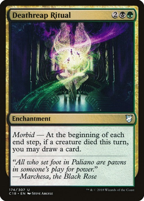 Deathreap Ritual ~ Commander 2018 [ Excellent ] [ Magic MTG ]