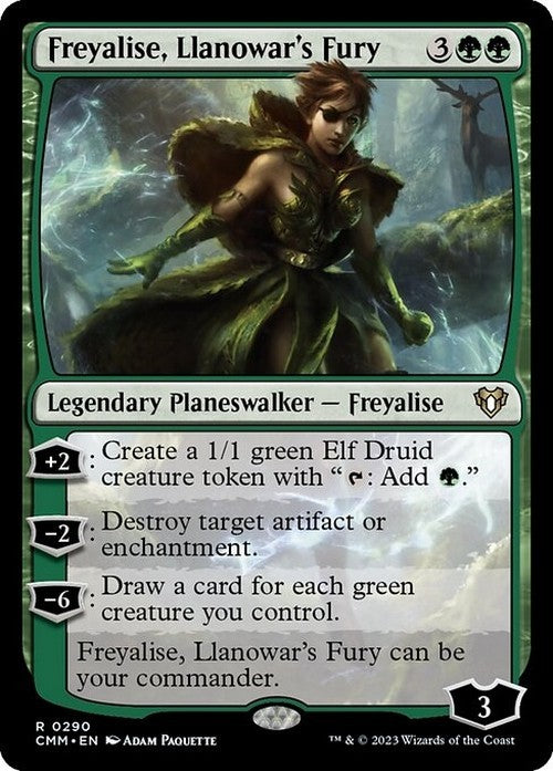 Freyalise, Llanowar's Fury ~ Commander Masters [ NearMint ] [ Magic MTG ]