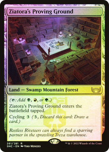 FOIL Ziatora's Proving Ground ~ Streets of New Capenna [ NM ] [ Magic MTG ]