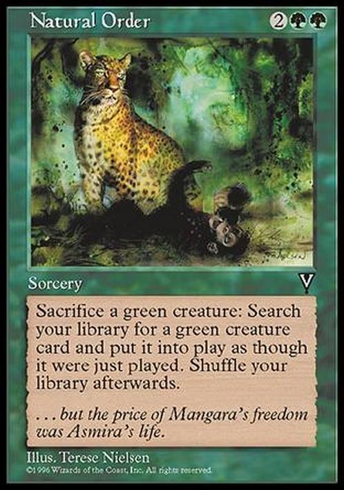 Natural Order ~ Visions [ NearMint ] [ Magic MTG ]