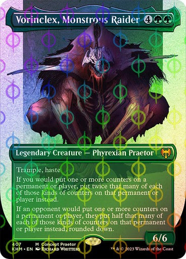 FOIL COMPLEAT Vorinclex, Monstrous Raider ~ Kaldheim [ NearMint ] [ Magic MTG ]