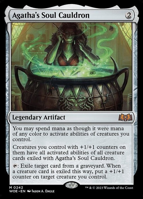 Agatha's Soul Cauldron ~ Wilds of Eldraine [ NM ] [ Magic MTG ]