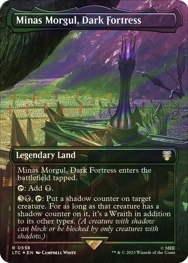 FOIL SURGE Minas Morgul, Dark Fortress ~ Commander: The Lord of the Rings [ NM ]
