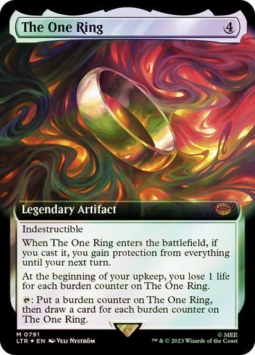 FOIL SURGE The One Ring ~ The Lord of the Rings [ NearMint ] [ Magic MTG ]