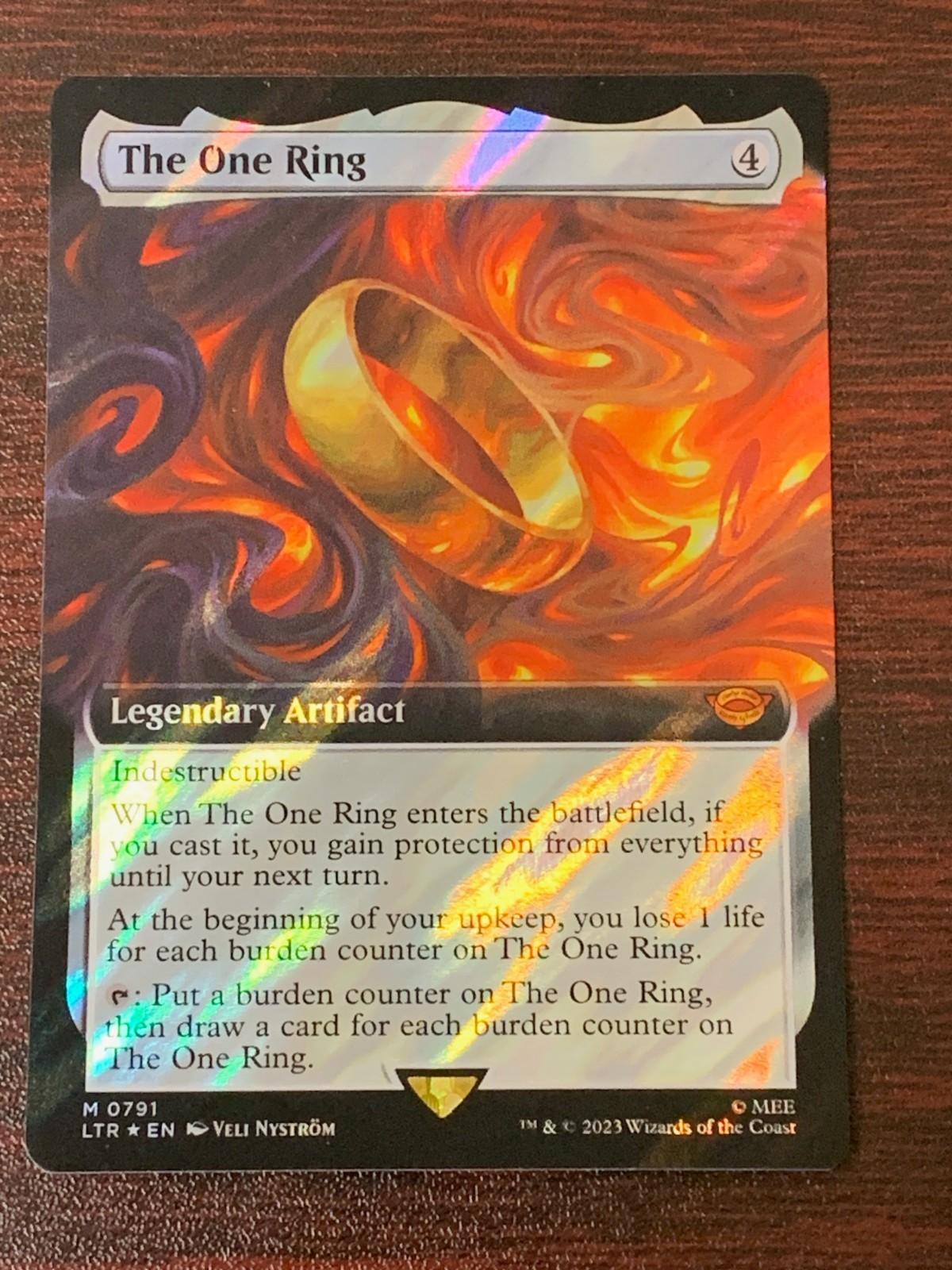 FOIL SURGE The One Ring ~ The Lord of the Rings [ NearMint ] [ Magic MTG ]