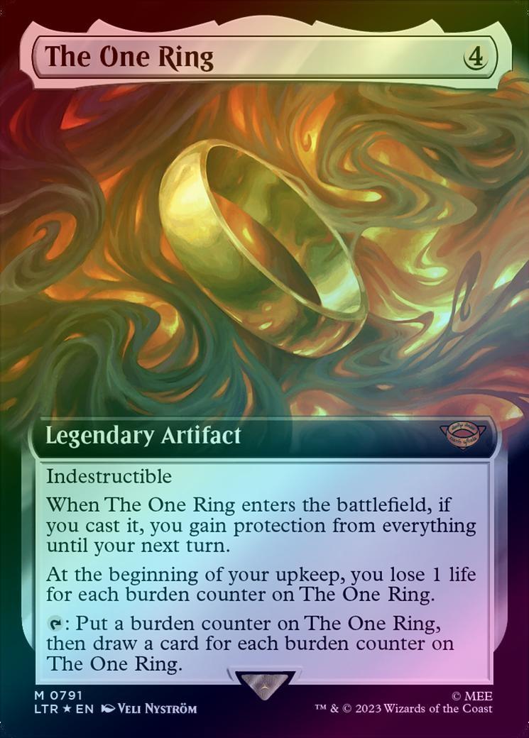 FOIL SURGE The One Ring ~ The Lord of the Rings [ NearMint ] [ Magic MTG ]