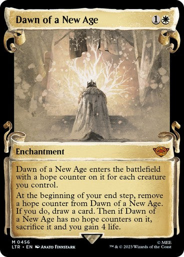 SCROLL Dawn of a New Age ~ The Lord of the Rings [ NM ] [ Magic MTG ]