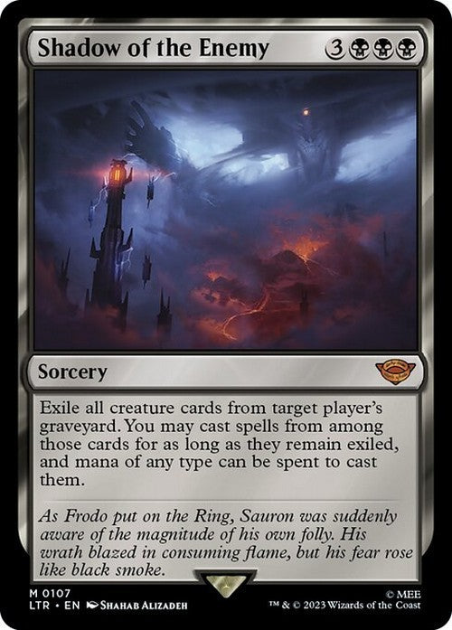 Shadow of the Enemy ~ The Lord of the Rings [ NM ] [ Magic MTG ]