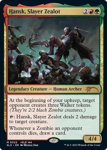 Hansk, Slayer Zealot ~ Universes Within [ NearMint ] [ Magic MTG ]