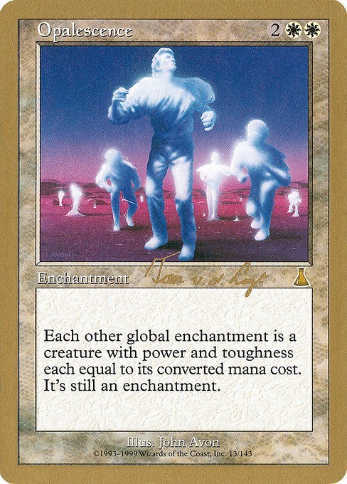 Opalescence (GOLD-BORDERED) ~ World Championship [ NearMint ] [ Magic MTG ]
