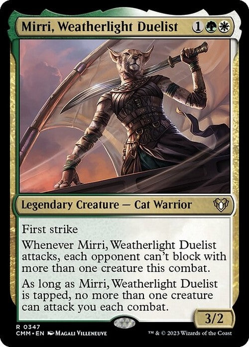 Mirri, Weatherlight Duelist ~ Commander Masters [ NearMint ] [ Magic MTG ]