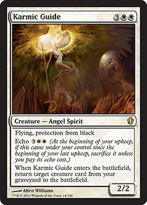Karmic Guide ~ Commander 2013 [ Excellent ] [ Magic MTG ]