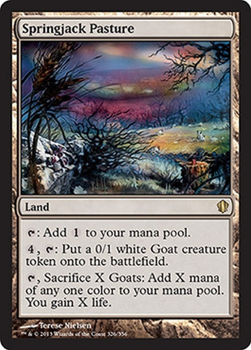 Springjack Pasture ~ Commander 2013 [ Excellent ] [ Magic MTG ] - London Magic Traders Ltd
